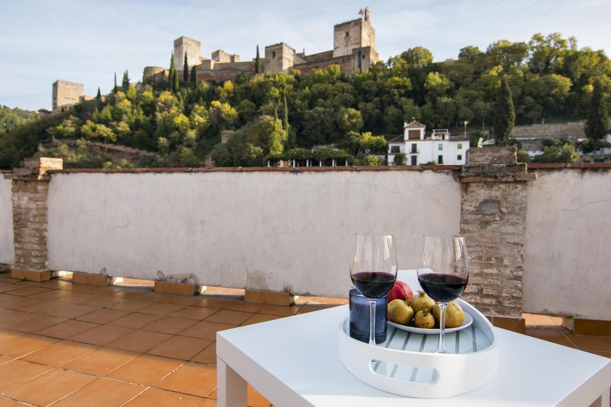 Magic Alhambra Retreat Apartment Granada Exterior foto