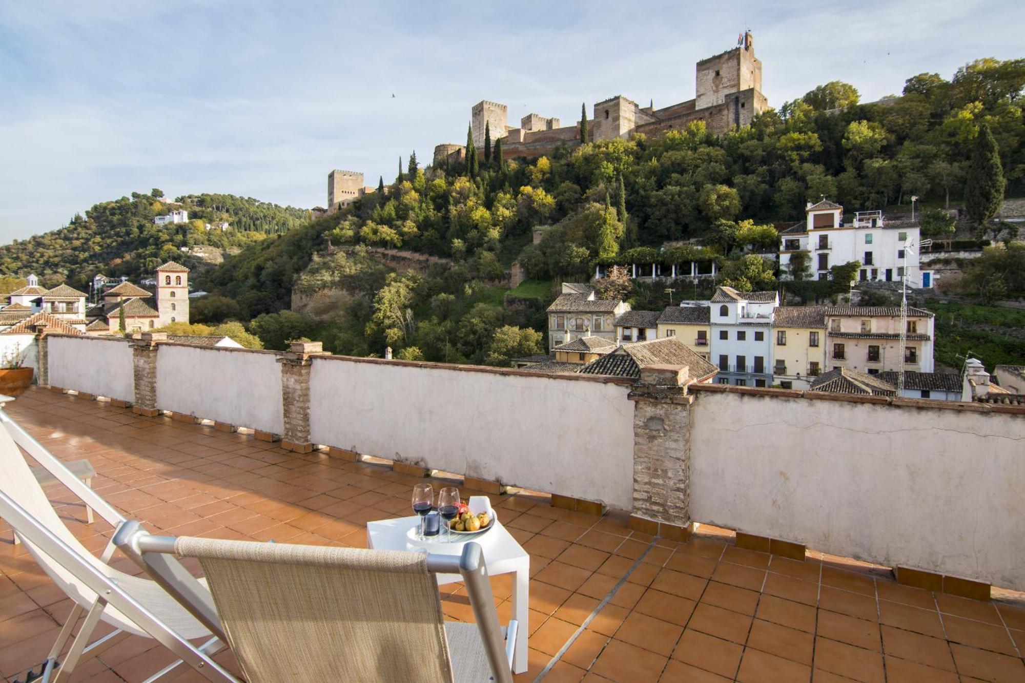 Magic Alhambra Retreat Apartment Granada Exterior foto